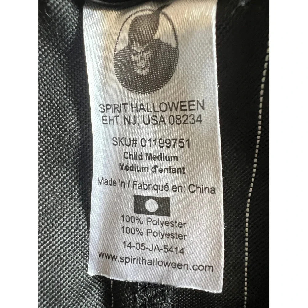 Spirit Halloween Boys Vampire Costume M 7-10 Gothic Victorian Vest Pants Cravat